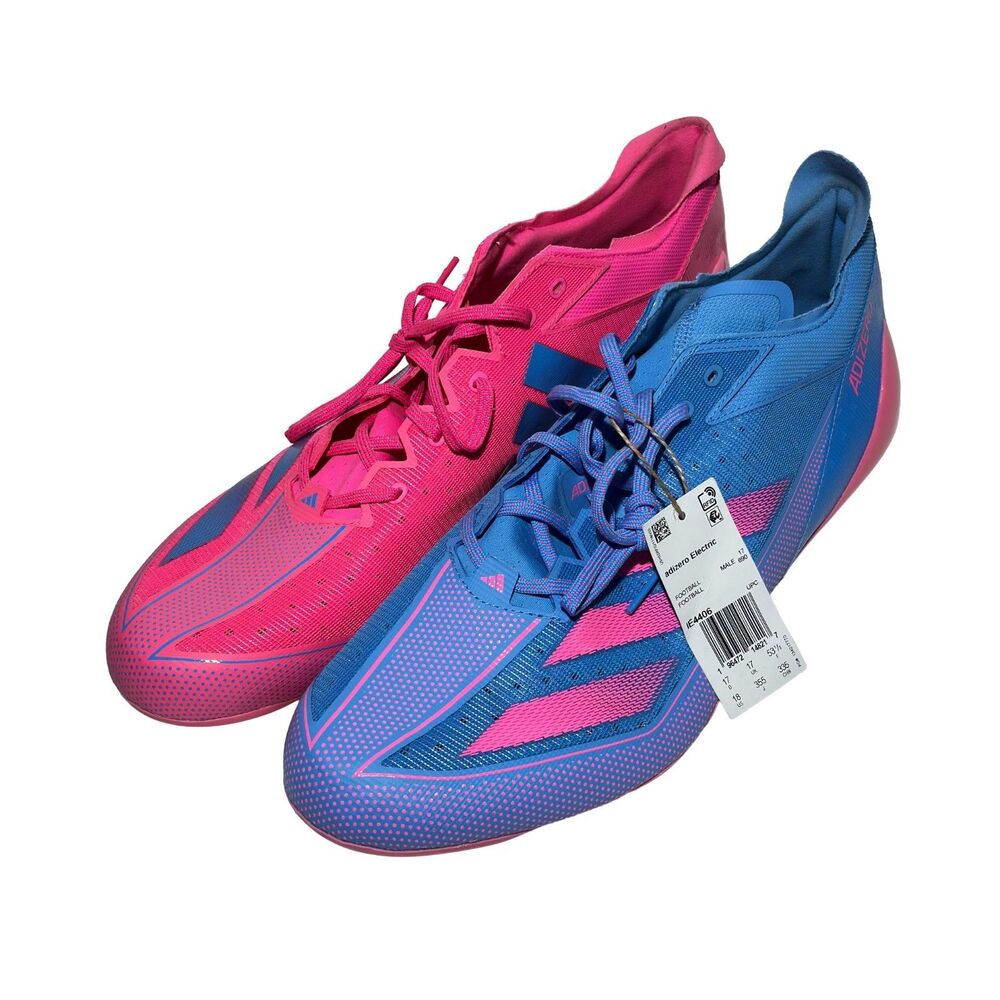 Adidas Adizero Electric Snack Attack Cleats Cotton Candy Men’s 18 IE4406 NWT